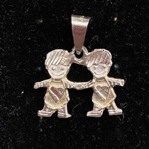 Sterline BFF pendant (sterling)